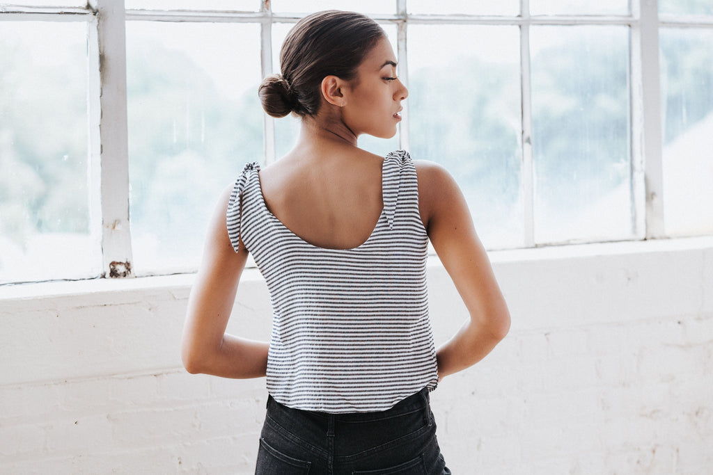 Evan Striped Tank - Nell and Rose