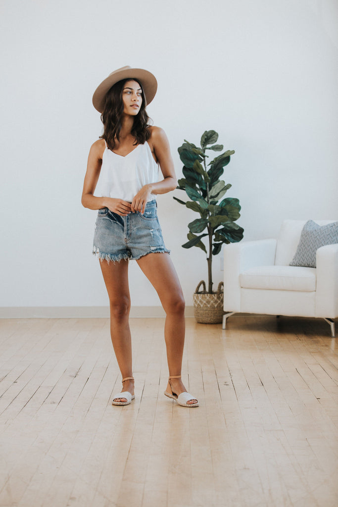 Evie Denim Shorts1
