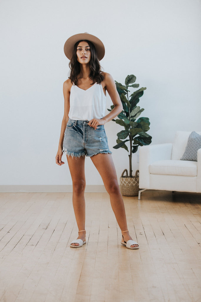 Evie Denim Shorts1