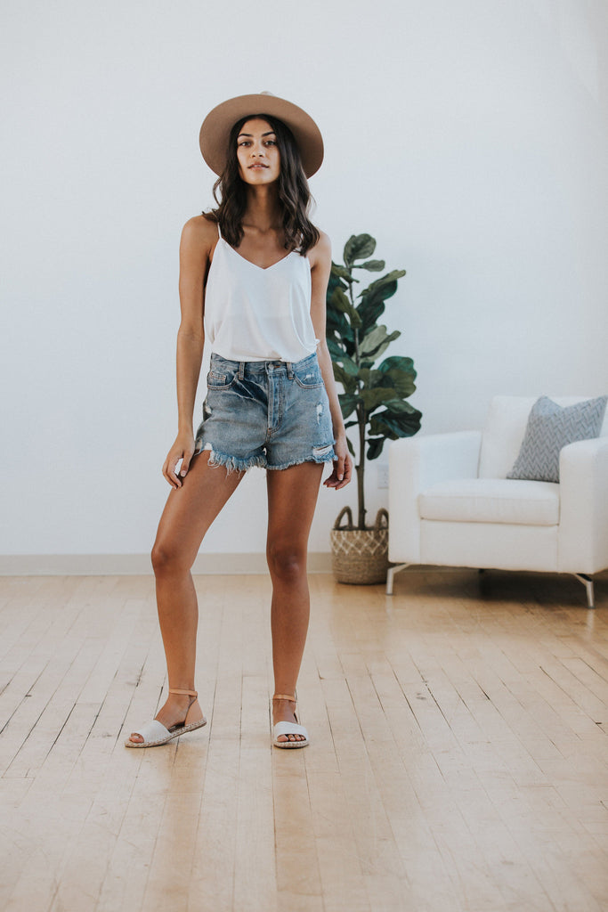 Evie Denim Shorts1