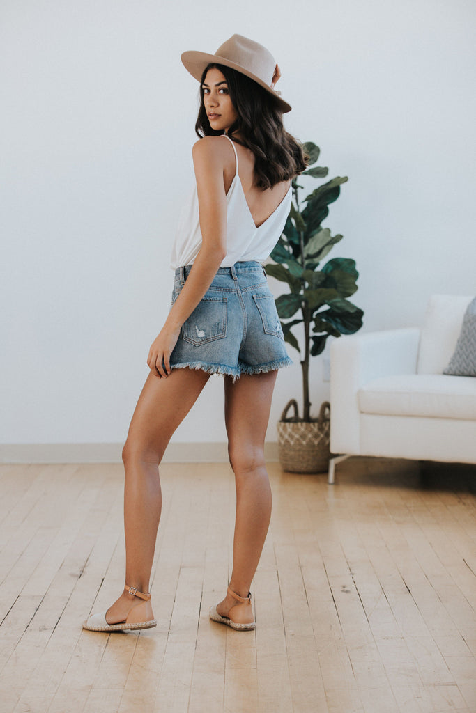 Evie Denim Shorts1