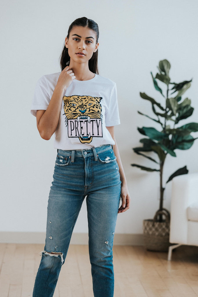 Pretty Kitty Tee - Nell and Rose