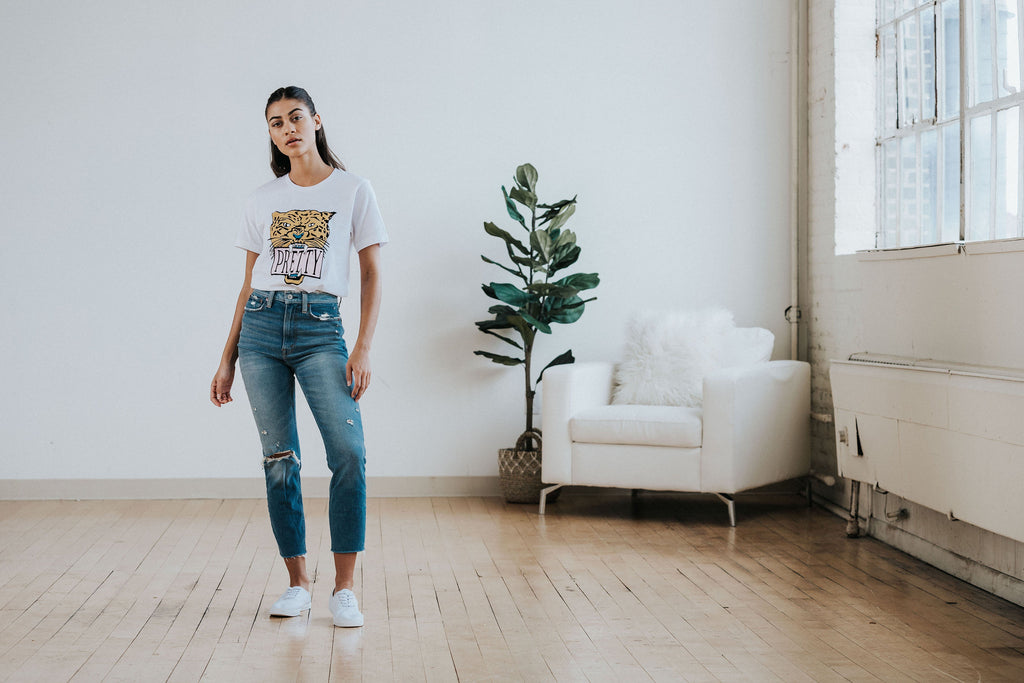 Pretty Kitty Tee - Nell and Rose