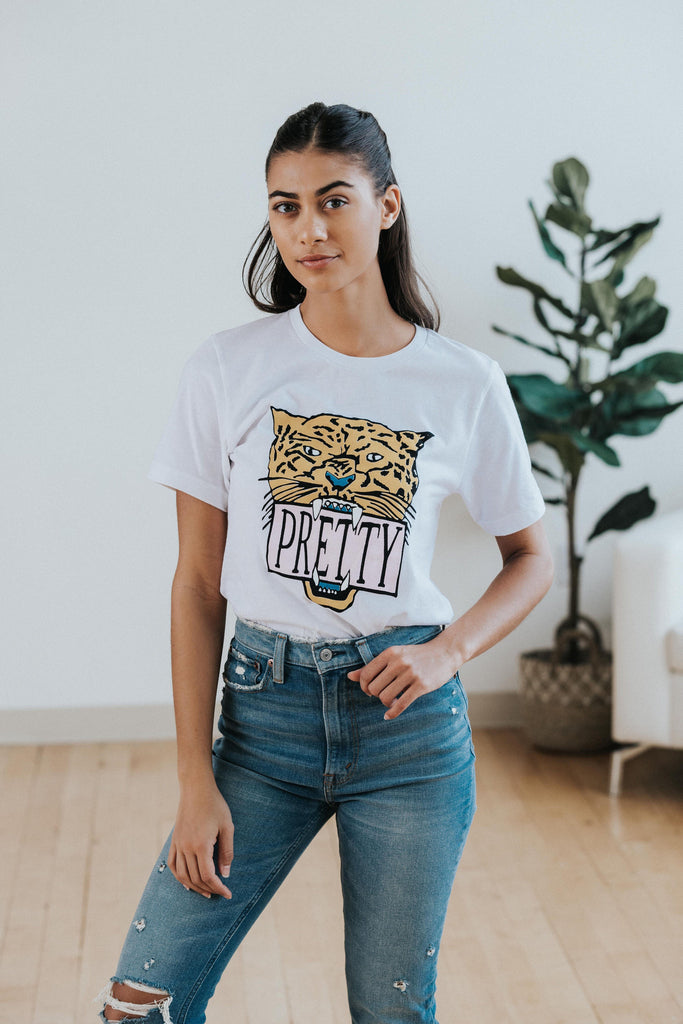 Pretty Kitty Tee - Nell and Rose