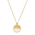 Color Horizon Necklace in Beige