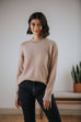 Micaela Sweater in Taupe
