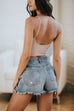 Tatum Cropped Cami in Dusty Rose