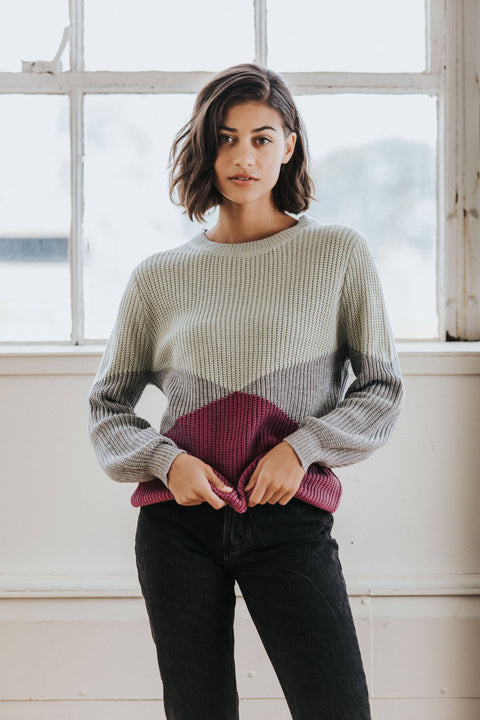 Allegra Colorblock Sweater