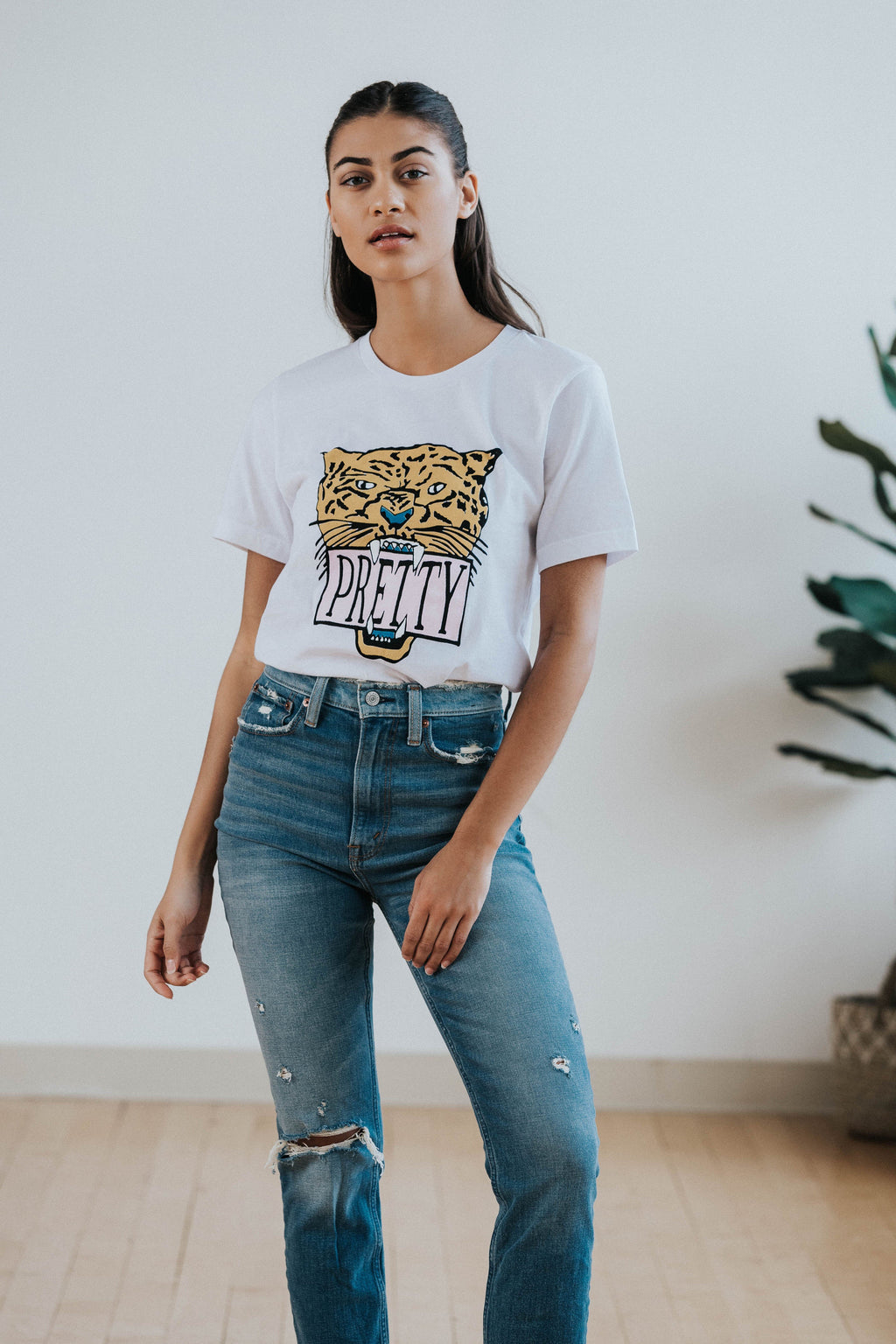 Pretty Kitty Tee - Nell and Rose