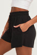 Trina Lounge Shorts in Black