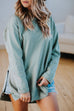 Jessa Tunic Sweatshirt in Sage